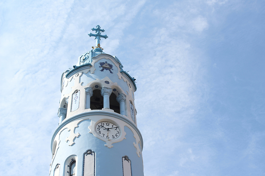 The Blue Church of St. Elizabeth is one of Bratislava’s most photographed Art Nouveau landmarks.