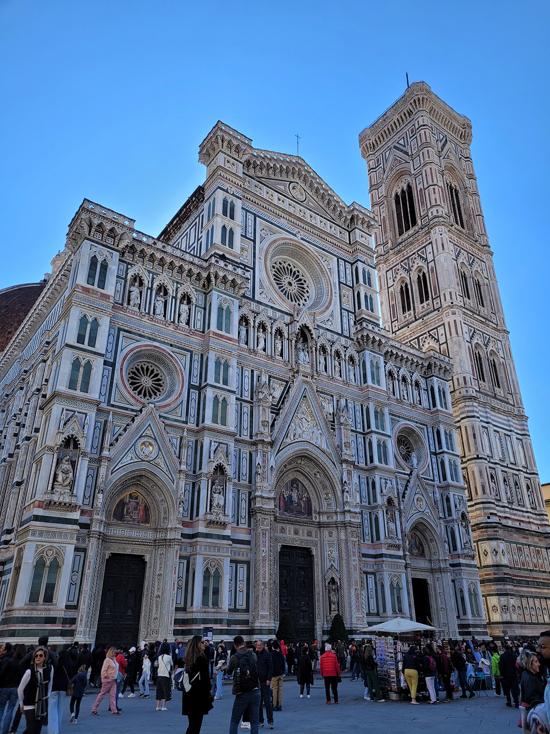 The magnificent Santa Maria del Fiore Cathedral in Florence is one of the greatest masterpieces of Renaissance architecture.